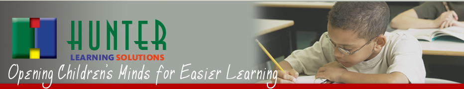Hunter Learning Solutions Opening Children's Minds for Easier Learning